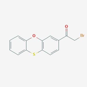 2-Bromo-1-(phenoxathiin-3-YL)ethan-1-one