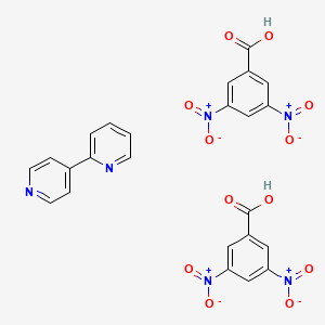 3,5-Dinitrobenzoic acid;2-pyridin-4-ylpyridine