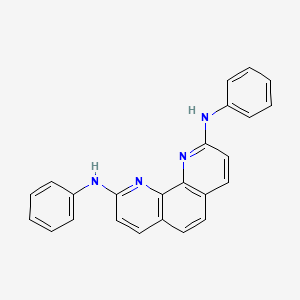 N~2~,N~9~-Diphenyl-1,10-phenanthroline-2,9-diamine