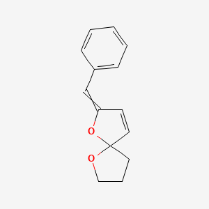 2-Benzylidene-1,6-dioxaspiro[4.4]non-3-ene