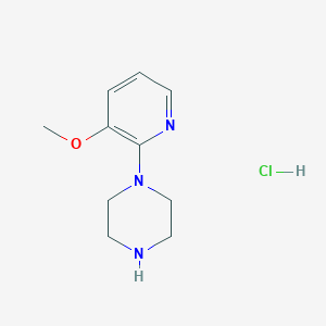 molecular formula C10H16ClN3O B1425078 1-(3-甲氧基吡啶-2-基)哌嗪盐酸盐 CAS No. 1260082-05-0