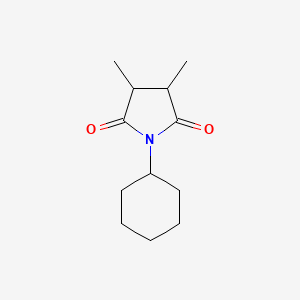 1-Cyclohexyl-3,4-dimethylpyrrolidine-2,5-dione