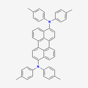 N~3~,N~3~,N~9~,N~9~-Tetrakis(4-methylphenyl)perylene-3,9-diamine