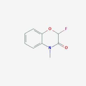 2H-1,4-Benzoxazin-3(4H)-one, 2-fluoro-4-methyl-