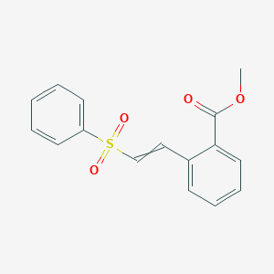 Methyl 2-[2-(benzenesulfonyl)ethenyl]benzoate