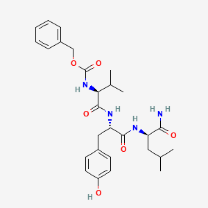 N-[(Benzyloxy)carbonyl]-L-valyl-L-tyrosyl-D-leucinamide