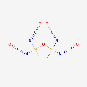 Disiloxane, 1,1,3,3-tetraisocyanato-1,3-dimethyl-