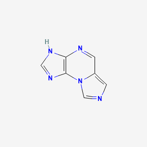 1,3,5,7,11-pentazatricyclo[7.3.0.02,6]dodeca-2(6),3,7,9,11-pentaene