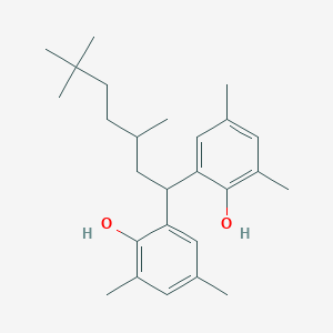 Phenol, 2,2'-(3,6,6-trimethylheptylidene)bis[4,6-dimethyl-