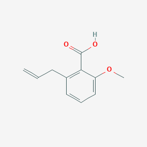 Benzoic acid, 2-methoxy-6-(2-propenyl)-