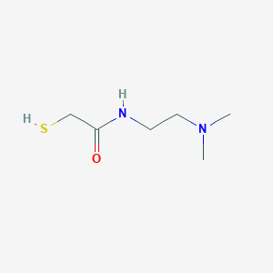 N-[2-(dimethylamino)ethyl]-2-sulfanylacetamide