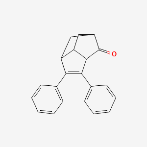 2,3-Diphenyl-3a,5,6,6a-tetrahydro-1,5-methanopentalen-4(1H)-one