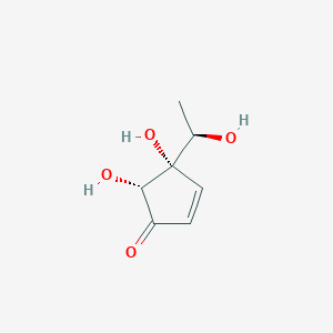 (4S,5R)-4,5-dihydroxy-4-[(1R)-1-hydroxyethyl]cyclopent-2-en-1-one