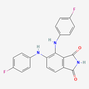 4,5-Bis(4-fluoroanilino)-1H-isoindole-1,3(2H)-dione