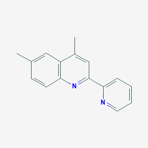 4,6-Dimethyl-2-(pyridin-2-yl)quinoline