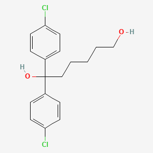 1,1-Bis(4-chlorophenyl)hexane-1,6-diol