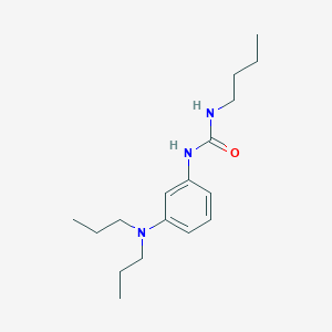 N-Butyl-N'-[3-(dipropylamino)phenyl]urea