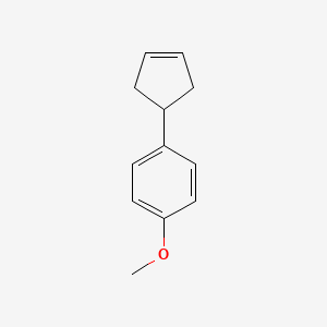 1-(Cyclopent-3-en-1-yl)-4-methoxybenzene