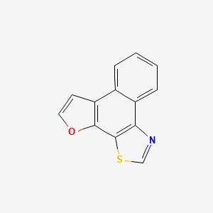 8-oxa-5-thia-3-azatetracyclo[10.4.0.02,6.07,11]hexadeca-1(16),2(6),3,7(11),9,12,14-heptaene