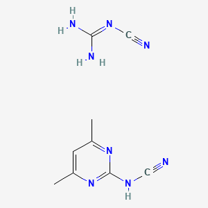 2-Cyanoguanidine;(4,6-dimethylpyrimidin-2-yl)cyanamide