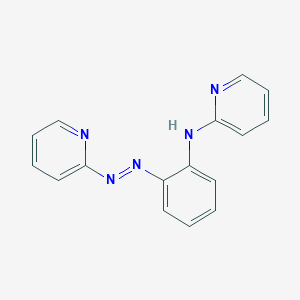 2-Pyridinamine, N-[2-(2-pyridinylazo)phenyl]-