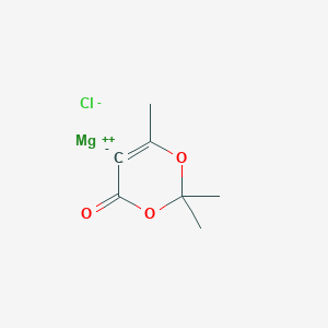 (2,2,6-Trimethyl-4-oxo-1,3-dioxin-5-yl)magnesium chloride