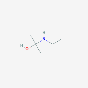 molecular formula C5H13NO B14251216 2-(Ethylamino)propan-2-ol CAS No. 189882-04-0