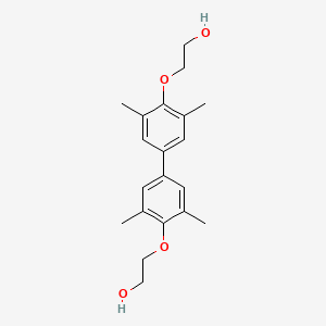 molecular formula C20H26O4 B1425128 2-[4-[4-(2-羟乙氧基)-3,5-二甲基苯基]-2,6-二甲基苯氧基]乙醇 CAS No. 120703-31-3