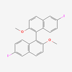 6,6'-Diiodo-2,2'-dimethoxy-1,1'-binaphthalene