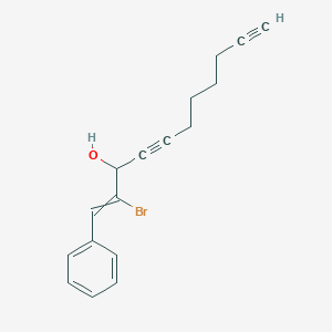 2-Bromo-1-phenylundec-1-ene-4,10-diyn-3-ol