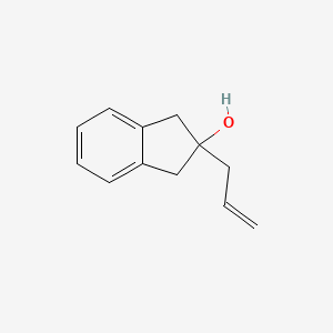 1H-Inden-2-ol, 2,3-dihydro-2-(2-propenyl)-