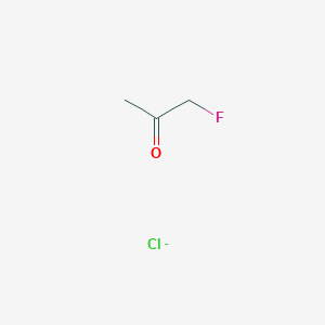 1-Fluoropropan-2-one;chloride