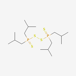 Disulfanediylbis[bis(2-methylpropyl)(sulfanylidene)-lambda~5~-phosphane]