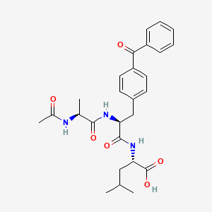 N-Acetyl-L-alanyl-4-benzoyl-L-phenylalanyl-L-leucine