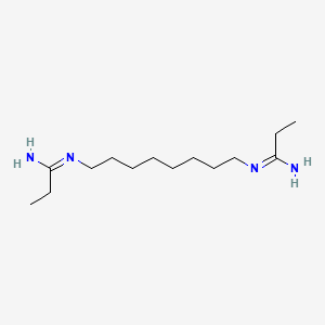 (1E,1'E)-N',N''-(Octane-1,8-diyl)dipropanimidamide