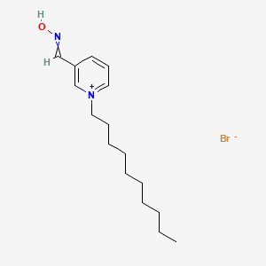 1-Decyl-3-[(hydroxyimino)methyl]pyridin-1-ium bromide