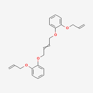 1,1'-[But-2-ene-1,4-diylbis(oxy)]bis{2-[(prop-2-en-1-yl)oxy]benzene}