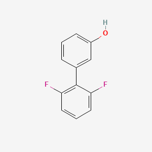molecular formula C12H8F2O B1425154 3-(2,6-二氟苯基)苯酚 CAS No. 1261910-30-8