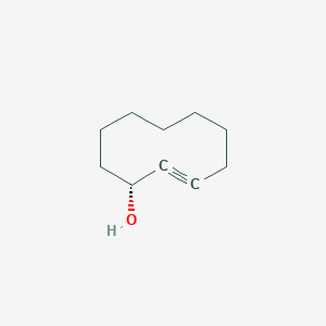 molecular formula C10H16O B14251547 (1R)-Cyclodec-2-yn-1-ol CAS No. 340154-42-9