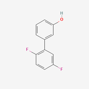 molecular formula C12H8F2O B1425155 3-(2,5-二氟苯基)苯酚 CAS No. 1261889-63-7