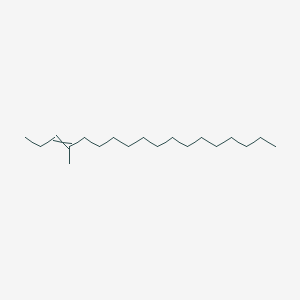 B14251595 4-Methyloctadec-3-ene CAS No. 495397-60-9