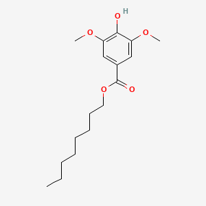 Benzoic acid, 4-hydroxy-3,5-dimethoxy-, octyl ester