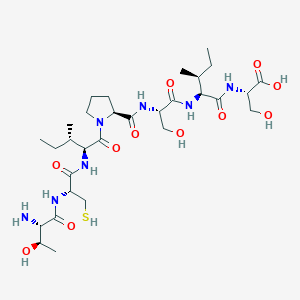 L-Threonyl-L-cysteinyl-L-isoleucyl-L-prolyl-L-seryl-L-isoleucyl-L-serine