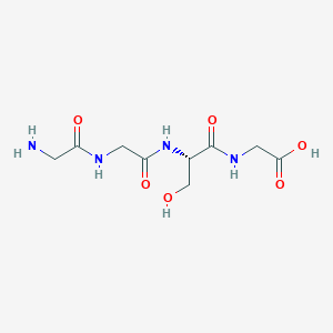 Glycylglycyl-L-serylglycine