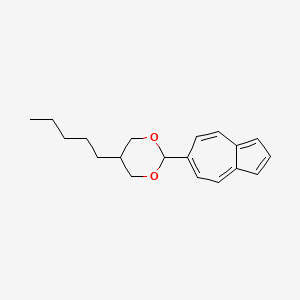 2-(Azulen-6-yl)-5-pentyl-1,3-dioxane