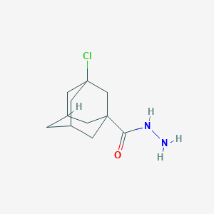 3-Chlorotricyclo[3.3.1.1~3,7~]decane-1-carbohydrazide