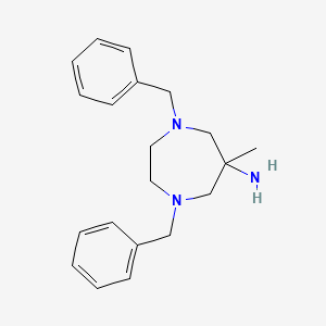 1,4-Dibenzyl-6-methyl-1,4-diazepan-6-amine