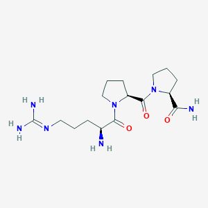 N~5~-(Diaminomethylidene)-L-ornithyl-L-prolyl-L-prolinamide