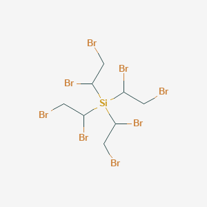 Silane, tetrakis(1,2-dibromoethyl)-