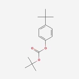 molecular formula C15H22O3 B14251935 tert-Butyl 4-tert-butylphenyl carbonate CAS No. 454692-73-0